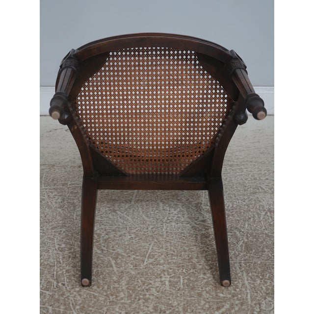 Theodore Alexander Regency Style Cane Seat Arm Chair For Sale - Image 18 of 18