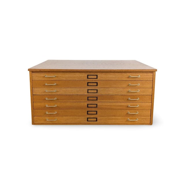 Vintage Architect's Drawing Cabinet For Sale - Image 10 of 10