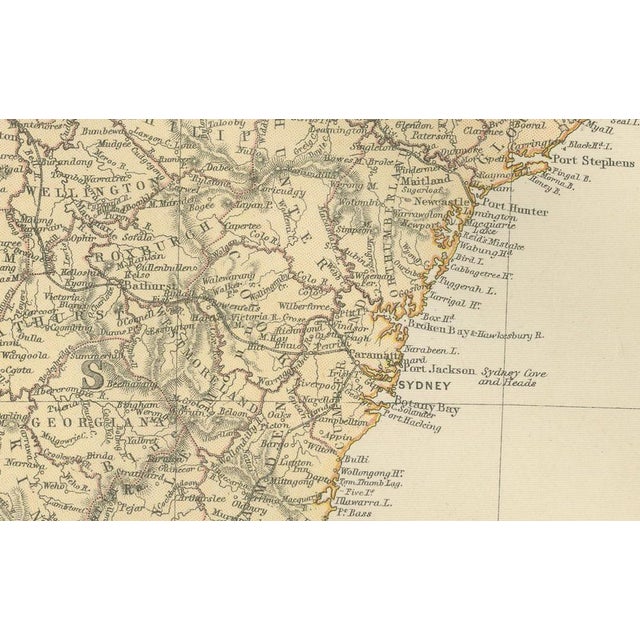 Map of Queensland, 1882 For Sale - Image 4 of 8