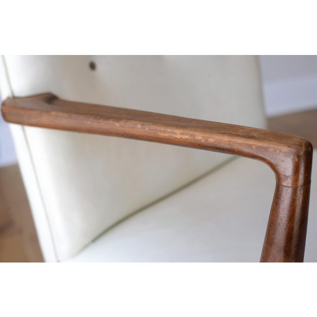 MCM Jens Risom Model C-108 Walnut Armchair For Sale - Image 13 of 16