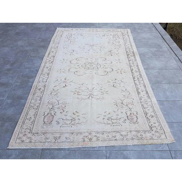 1960s 5x9 Anatolian Handknotted Floor Rug For Sale - Image 11 of 11
