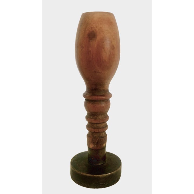 On offer is a vintage desk stamp, known as a teller, endorsement or signature stamp, dating from the early 20th century....