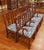 Henkel Harris 1980s Set of 8 Henkel Harris 101s Solid Mahogany Chippendale Style Dining Chairs For Sale - Image 4 of 17