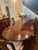 Queen Anne Vintage Harden Furniture Extension Dining Table and Chairs and Pads For Sale - Image 3 of 18