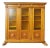 Vintage Display Cabinet in Beech, 1960s For Sale