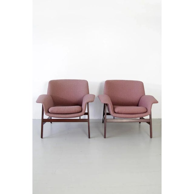 Set of Model 849 Armchairs by Gianfranco Frattini for Cassina, 1960s For Sale - Image 9 of 18