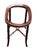 Wood 1980s Chinoiserie Platter on Faux Bamboo Stand For Sale - Image 7 of 16