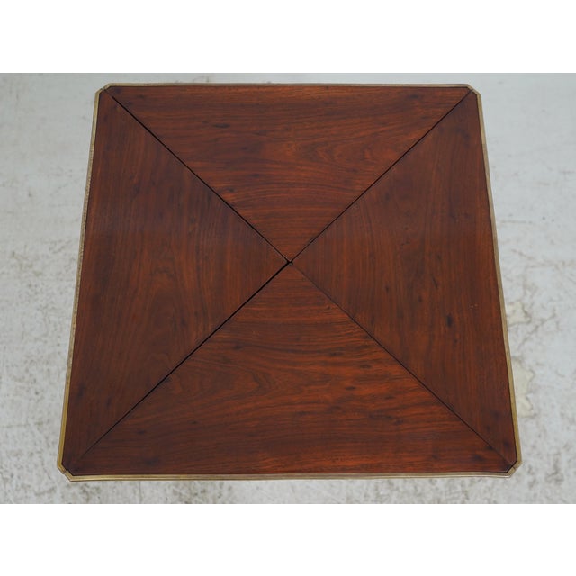 19th Century French Louis XVI 19th Century Envelope Game Table For Sale - Image 5 of 18