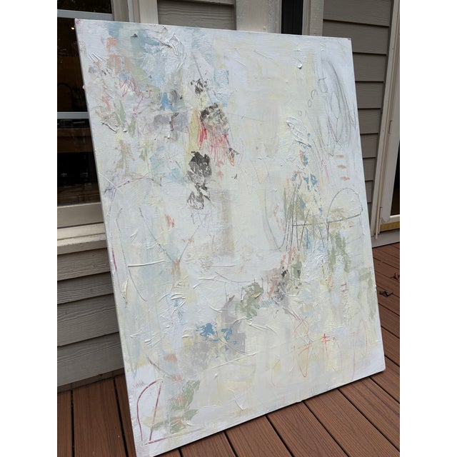 Paint Sarah Trundle, Contemporary Abstract Painting, "Trove" For Sale - Image 7 of 8