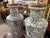 Mid 20th Century Vintage Pink Porcelain Cherry Blossom Lamps, a Pair For Sale - Image 5 of 11