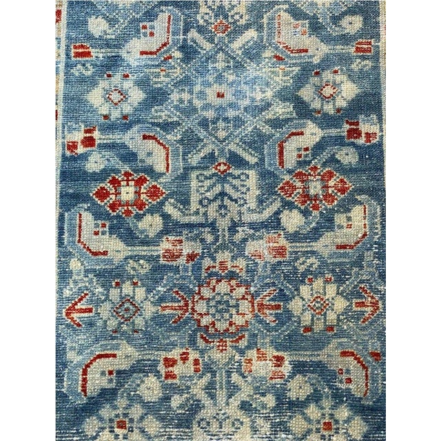 Traditional 1930s Vintage Old Persian Malayer Runner Rug 3x16 For Sale - Image 3 of 11
