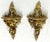 Vintage Italian Rococo Style Gilt Carved Wood Wall Brackets- a Pair For Sale - Image 4 of 13