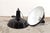 Industrial Industrial Enamel Pendant Lights from Reluma, Belgium, 1950s, Set of 2 For Sale - Image 3 of 11