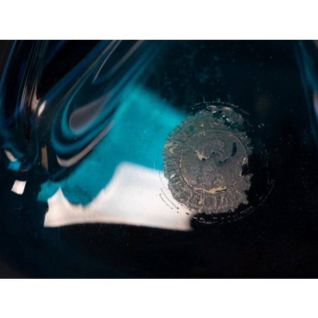 Mid-Century Kluk Kluk Decanter by Jacob E. Bang for Holmegaard For Sale - Image 6 of 7