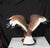 Coloured Bronze American Golden Eagle Statue For Sale - Image 4 of 10
