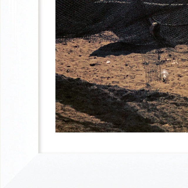 Fishing nets and boats on the shore in Mexico, 1952 George 'Slim' Aarons, a WWII army photographer, returned from the war...