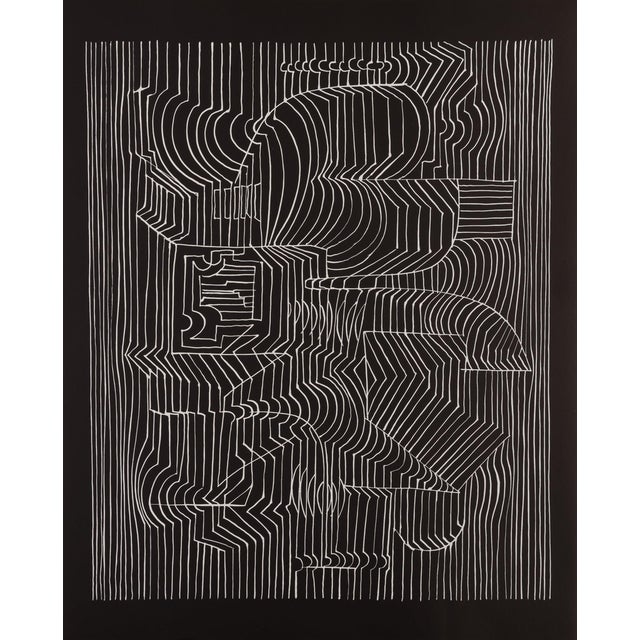 Victor Vasarely, GORDIUM, Lithograph For Sale