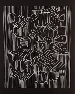 Victor Vasarely, GORDIUM, Lithograph