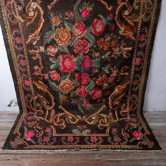 Bessarabian Kilim Rug, C.1920s For Sale - Image 4 of 11