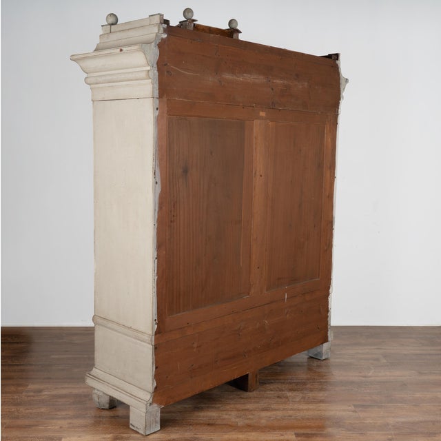 Large Antique Gray Armoire, Denmark Circa 186080 Chairish