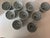 Antique Japanese Blue and White Teacups - Set/Collection of 12 - For Sale - Image 13 of 18