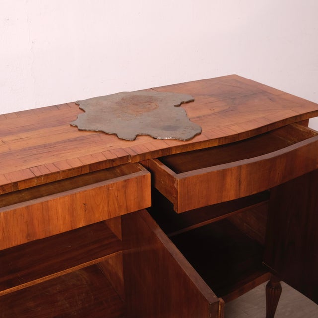 Brown Vintage Italian Sideboard, 1940s-1950s For Sale - Image 8 of 18