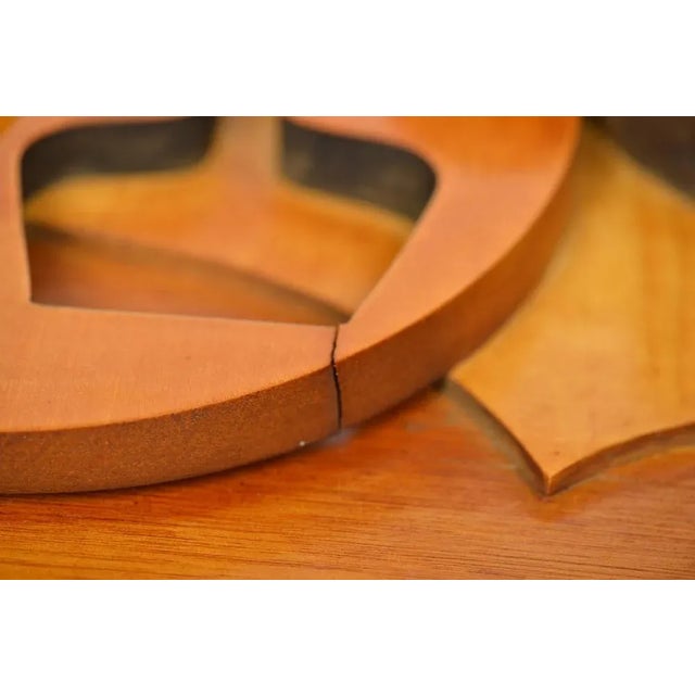 Vintage Brutalist Wall Sculpture, 1970s For Sale - Image 6 of 7