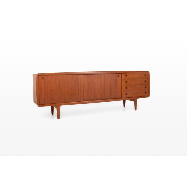 Mid-Century Modern Vintage Danish Sideboard from H.P. Hansen, 1960s For Sale - Image 3 of 15