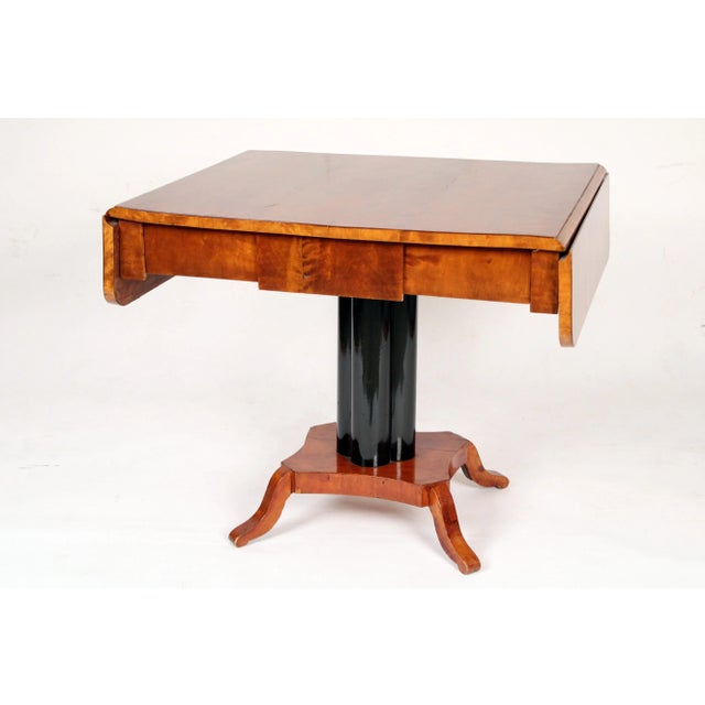 Mid 19th Century Biedermeier Birch Sofa Table For Sale - Image 5 of 13