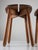 Wooden Stools by Pierre Gautier Delaye, France, 1960s, Set of 2 For Sale - Image 16 of 18