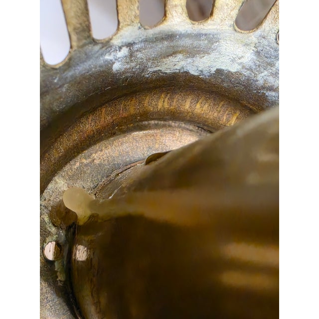 Antique Victorian Student Lamp, Signed c.a. Kleemann & c.f.a. Hinrichs For Sale - Image 11 of 12