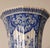 Chinoiserie Antique Pair of Delft Blue & White Trumpet Vases For Sale - Image 3 of 12