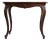 19th Century Louis XV French Side Table in Carved Walnut, 1800s For Sale