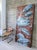 19th Century Spanish Farmhouse Gate with Marine Mural of Tuna For Sale - Image 6 of 18