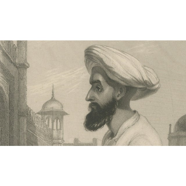After Daniell, Muslim at Prayer, 1836, Engraving For Sale - Image 3 of 9