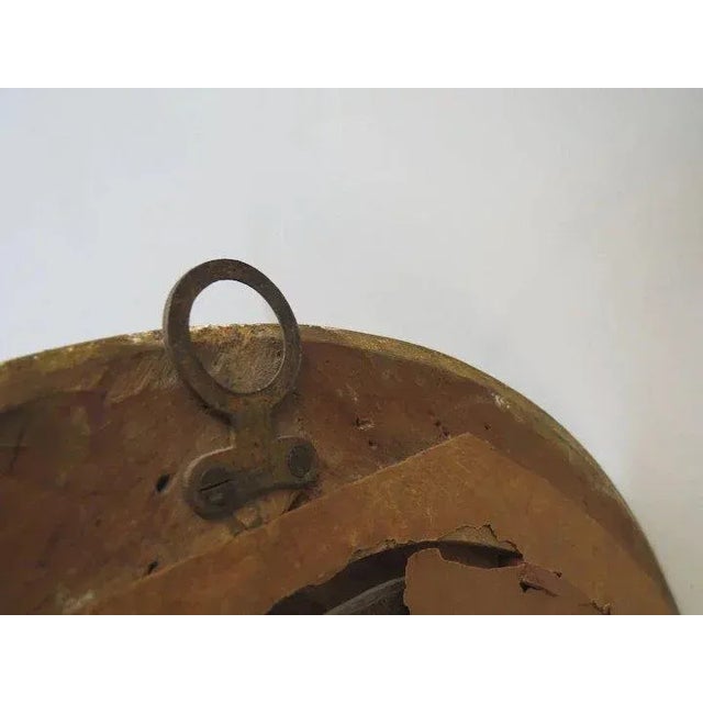 Mid 19th Century Mid 19th Century Reverse Painted Portraits of Young Girls, Framed - a Pair For Sale - Image 5 of 8