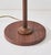 Patterned Fabric & Copper-Wood Lamp For Sale - Image 6 of 6