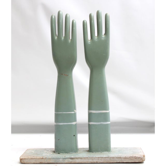 1960s Glove Mold Hand Form For Sale - Image 5 of 14