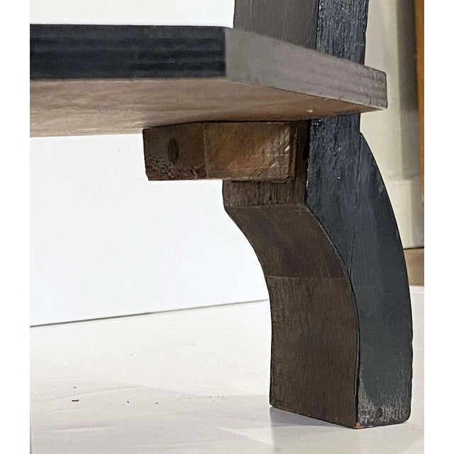 Art Deco Occasional or Side Table With Mirrored Top From England For Sale - Image 12 of 13