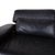 Black Leather Plura Two-Seater Sofa witn Manual Function from Rolf Benz For Sale - Image 8 of 15