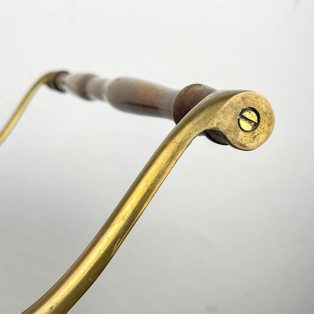 Mid-Century Modern Wooden Bar Cart Trolley, Italy, 1970s For Sale - Image 9 of 18