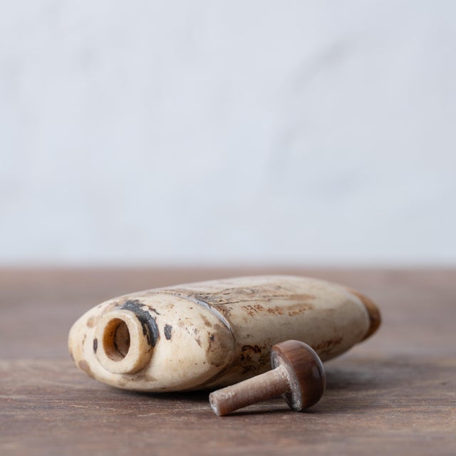 Chinese Bone Snuff Bottle For Sale - Image 9 of 9