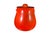 Vintage Ransburg Hand-Painted Orange Pottery Cookie Jar, 1930s Americana For Sale In Indianapolis - Image 6 of 6