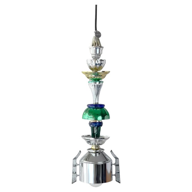 Green and Blue L50 Light by Flétta For Sale