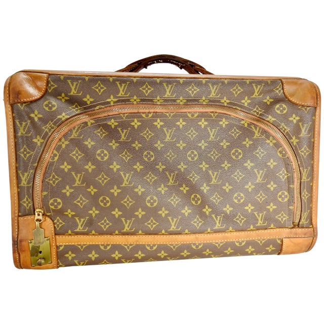 Vintage Louis Vuitton Soft Case Overnight Luggage For Sale - Image 11 of 11