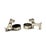 1930s Art Deco Silver-Plated Ric and Mac Salt and Pepper by Edouard Marcel Sandoz for Gallia Christofle, France, 1930s, Set of 2 For Sale - Image 5 of 11