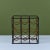Mid 20th Century Mid 20th Century Arthur Umanoff Wrought Iron and Leather Wine Rack For Sale - Image 5 of 17