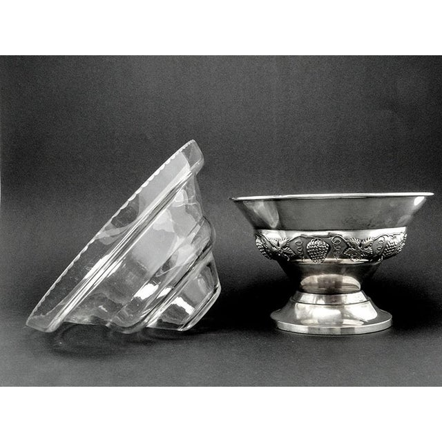 Metal Swedish Art Nouveau Bowl, 1900s For Sale - Image 7 of 16