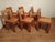 Wood Chairs by Silvio Coppola for Montina, 1970s, Set of 6 For Sale - Image 7 of 10