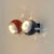 Space Age Red and Blue Eyeball Wall Lamps, 1970s, Set of 2 For Sale - Image 3 of 15